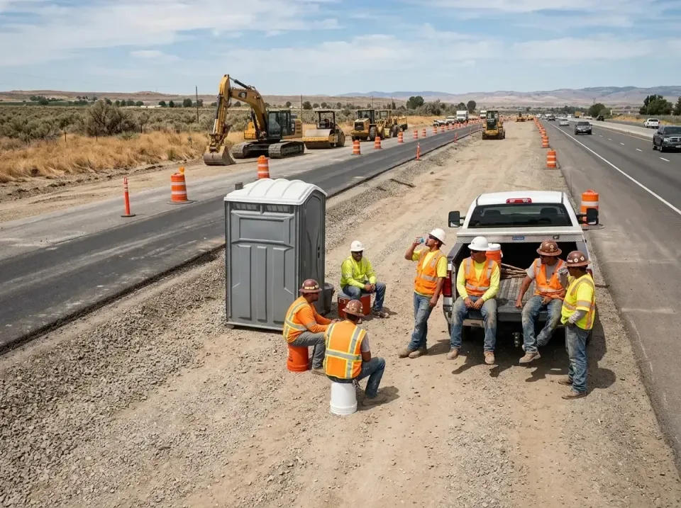 highway-road-construction-crew-007 — frequently asked questions, Porta Potty and Restroom Rentals in Munising, MI